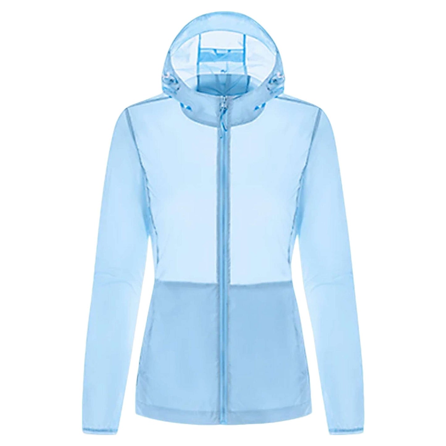 Women's Quick-Dry Breathable Skin Coat - Lightweight Outdoor Protection Jacket for Beach & Hiking