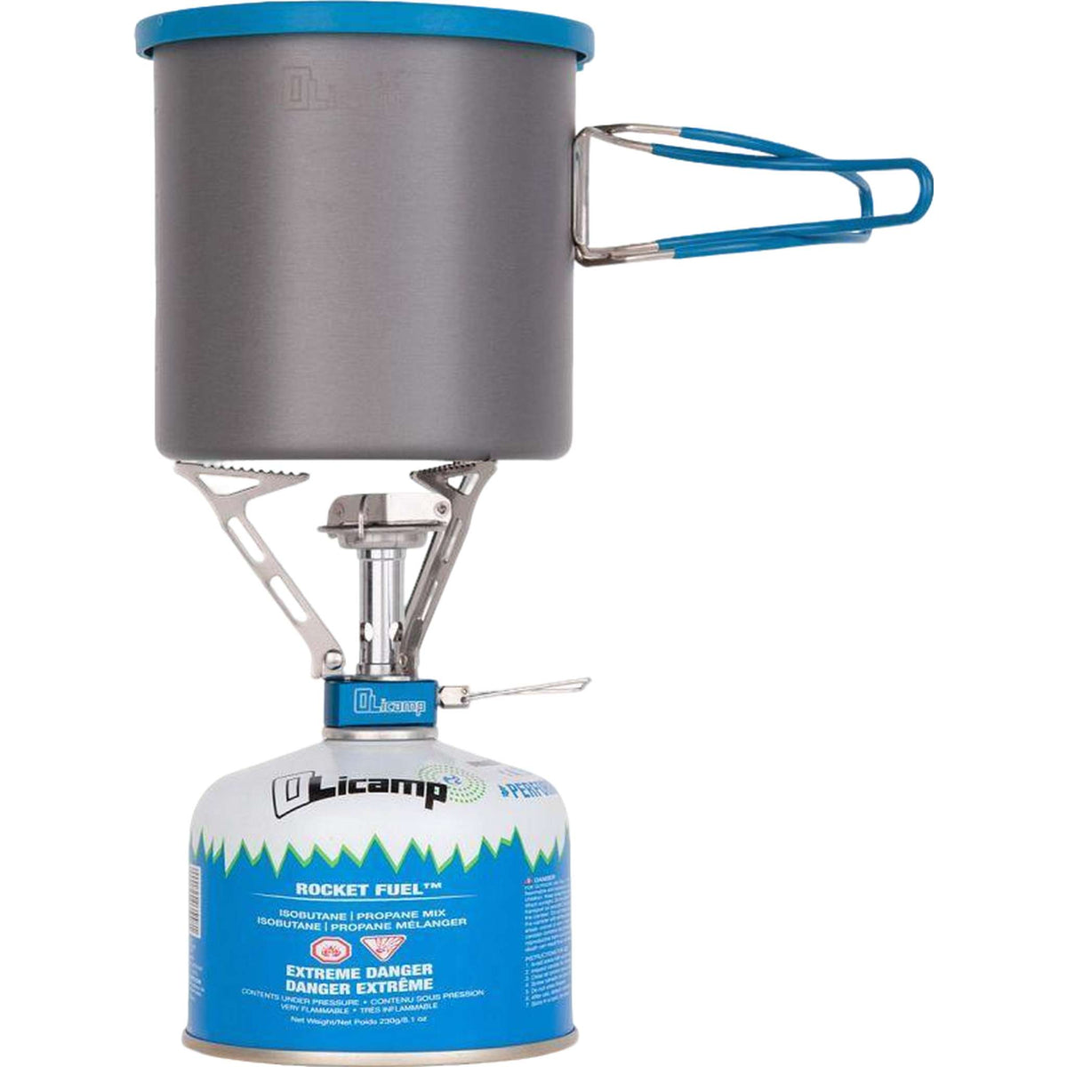 Olicamp Vector stove and LT pot camping cookset