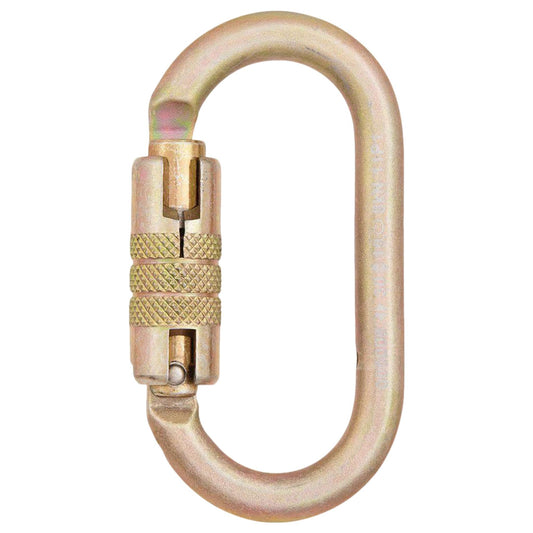 G Series Oval Twistlock ANSI Carabiner – Ultimate Safety for Climbing Adventures