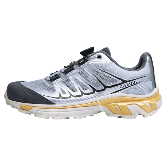 Men's Trail Running Shoes - Breathable Mesh with Enhanced Grip Sole
