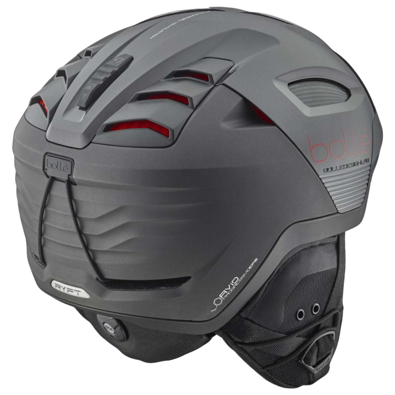 Bolle RYFT MIPS Helmet, Titanium Red Matte