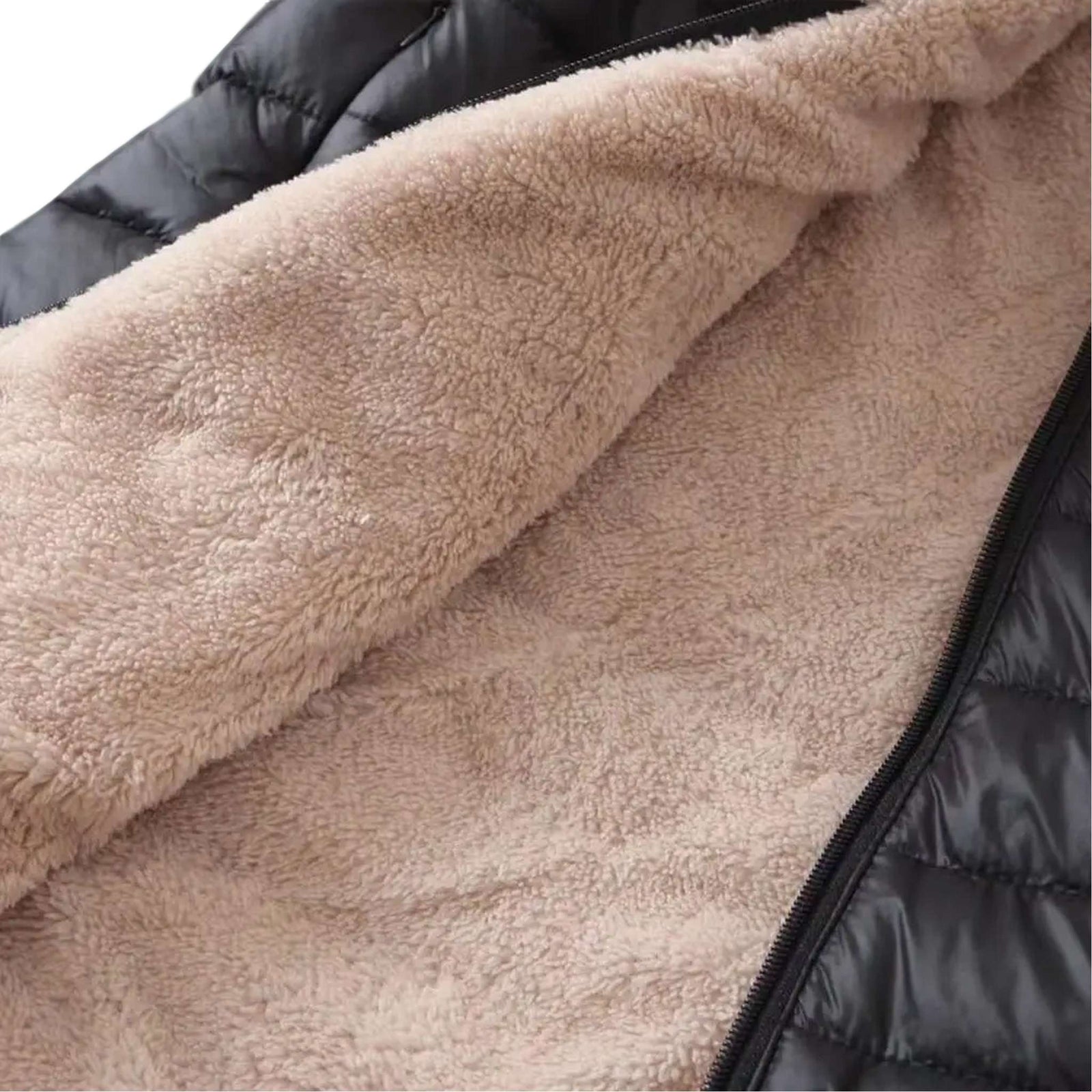 Cozy Autumn Winter Hooded Mid-length Jacket - Women's