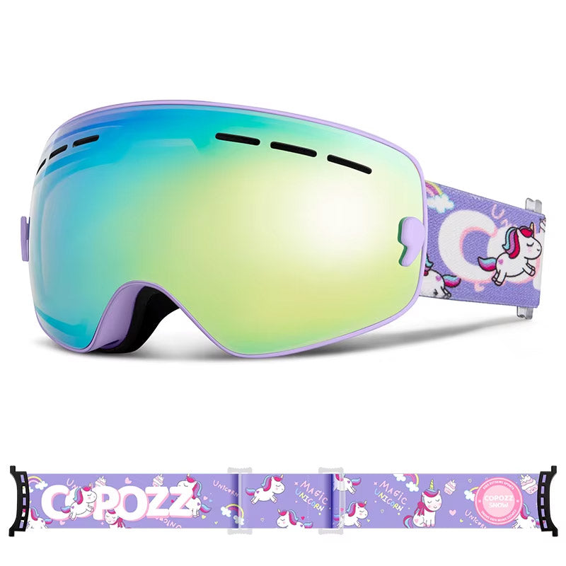 BlizzardVision Double-Lens Ski Goggles - Kids'