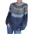 Women's Jacquard Knit Sweater