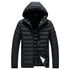 Men's Insulated Winter Parka with Detachable Hood