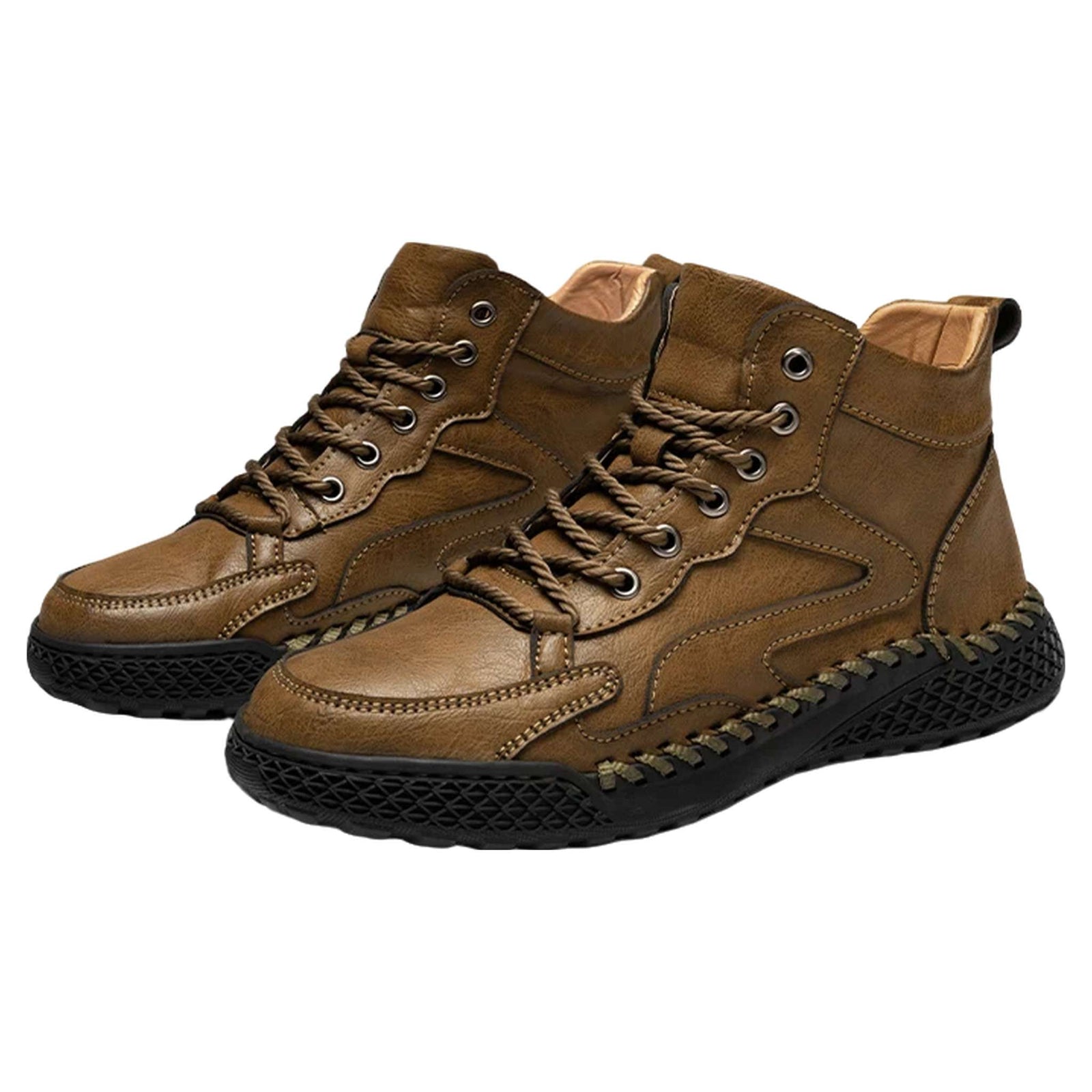 High-Top Winter Hiking Sneakers - Men's