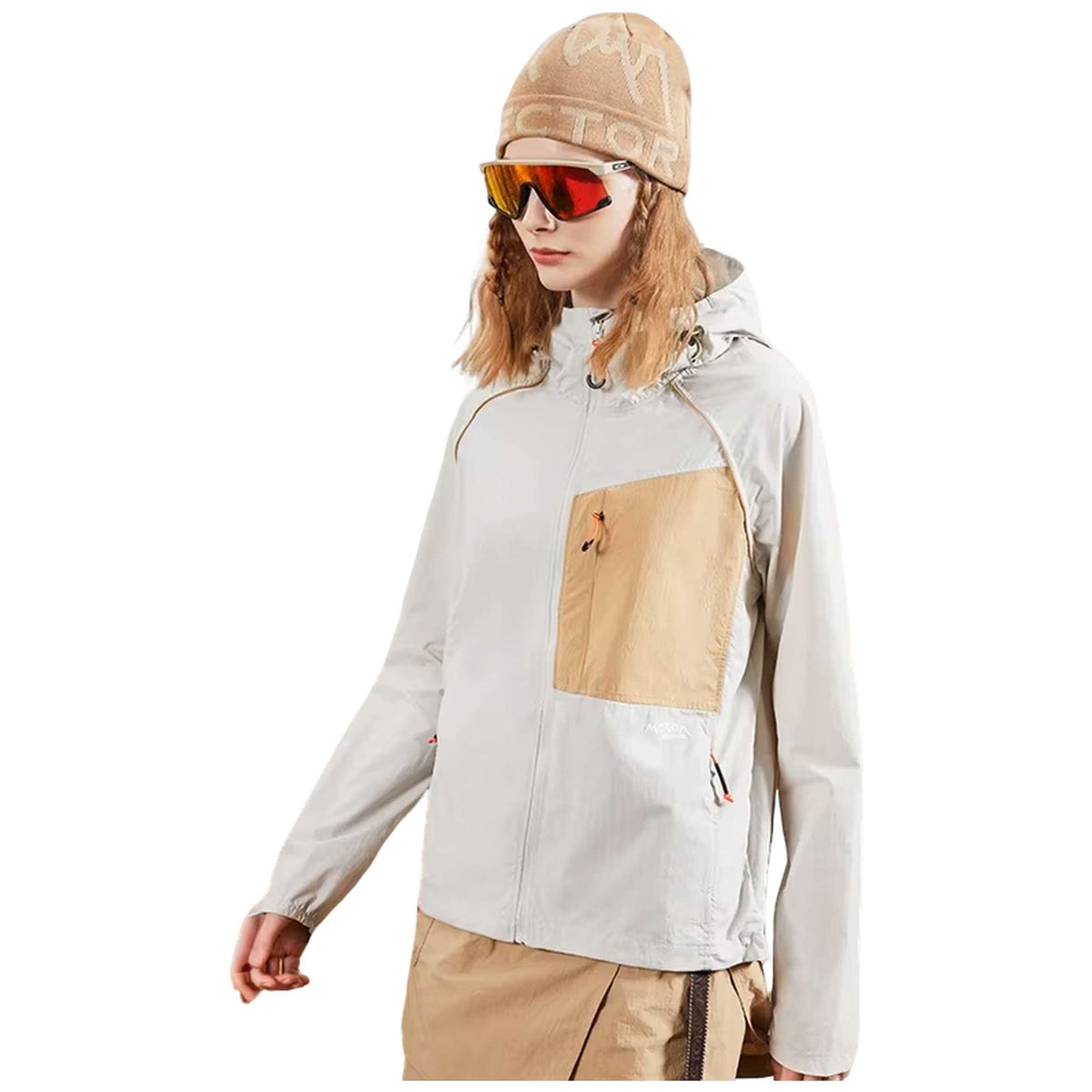 Vector women's windproof waterproof hiking jacket