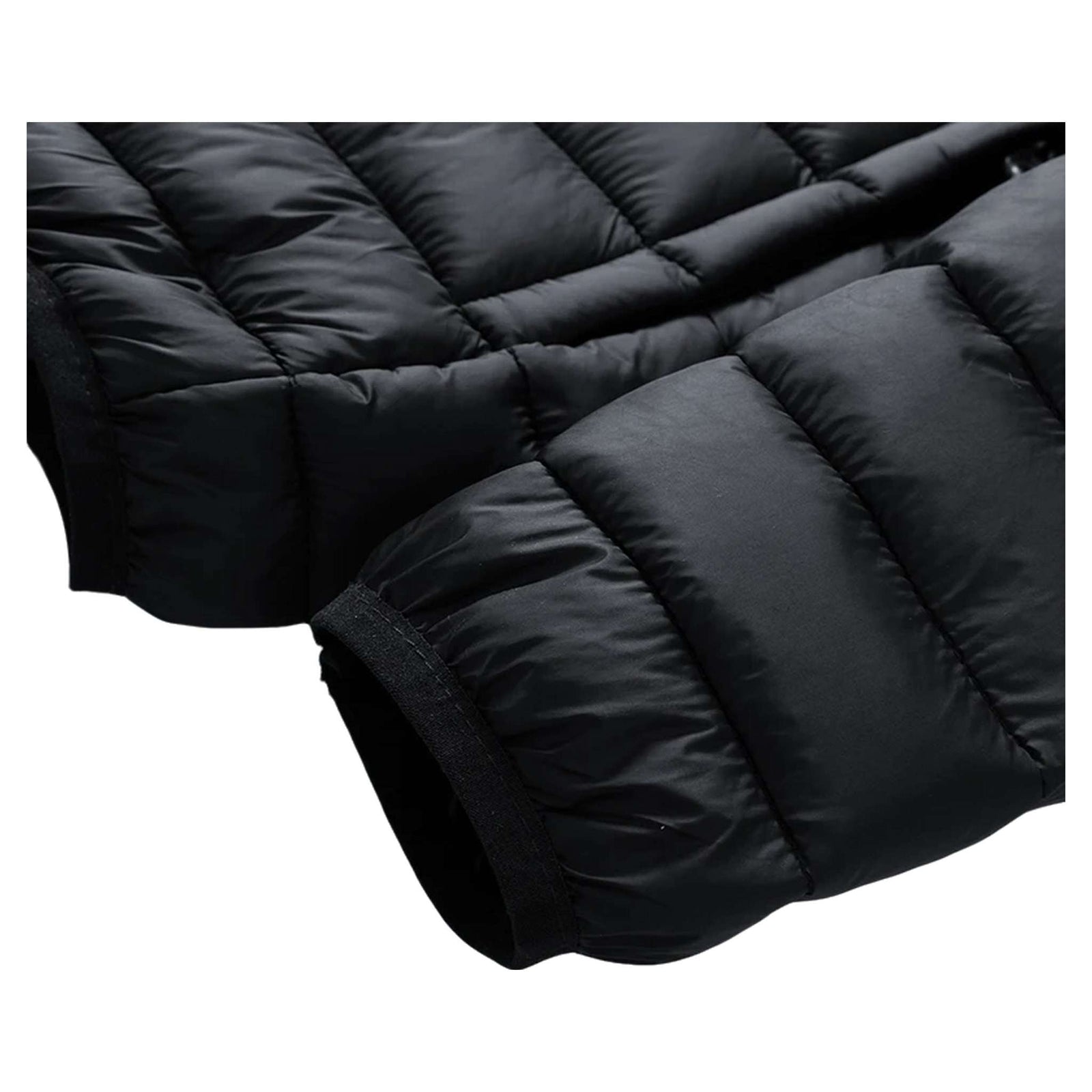 Insulated Winter Parka with Detachable Hood - Men's