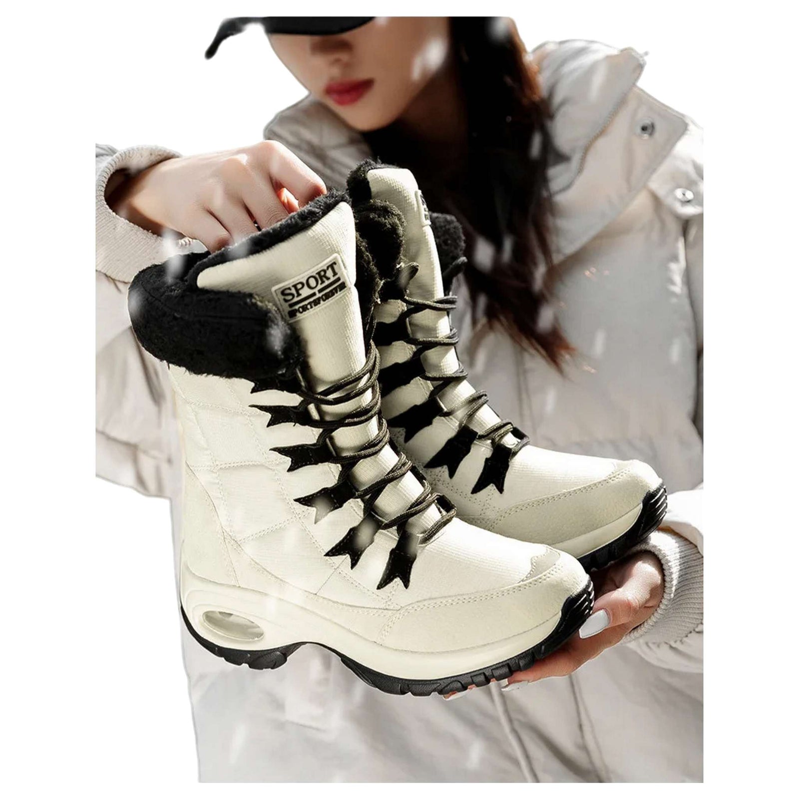Waterproof Snow Boots - Women's