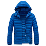 Men's Insulated Winter Parka with Detachable Hood