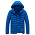 Men's Insulated Winter Parka with Detachable Hood