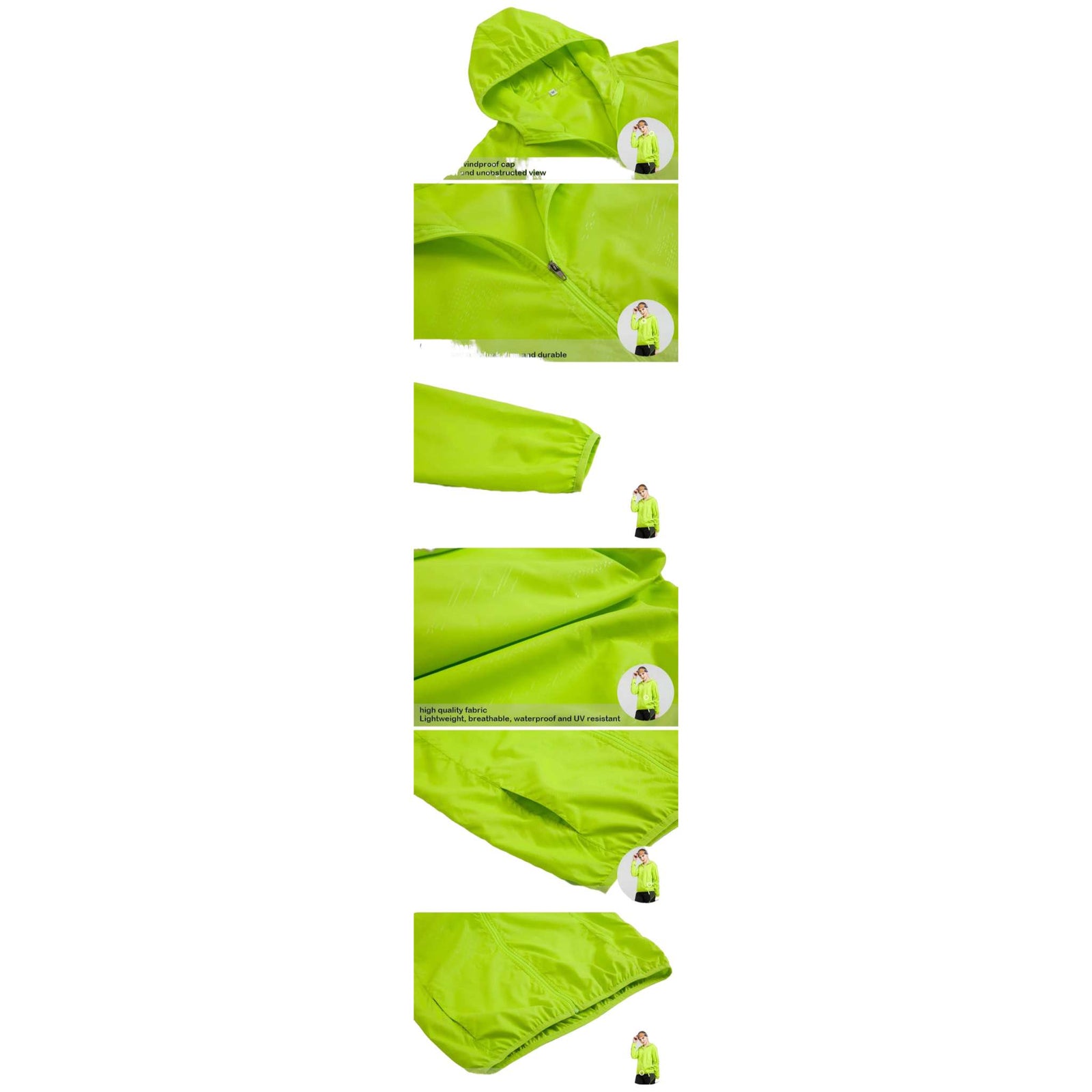 Waterproof Hiking Jacket - Men's