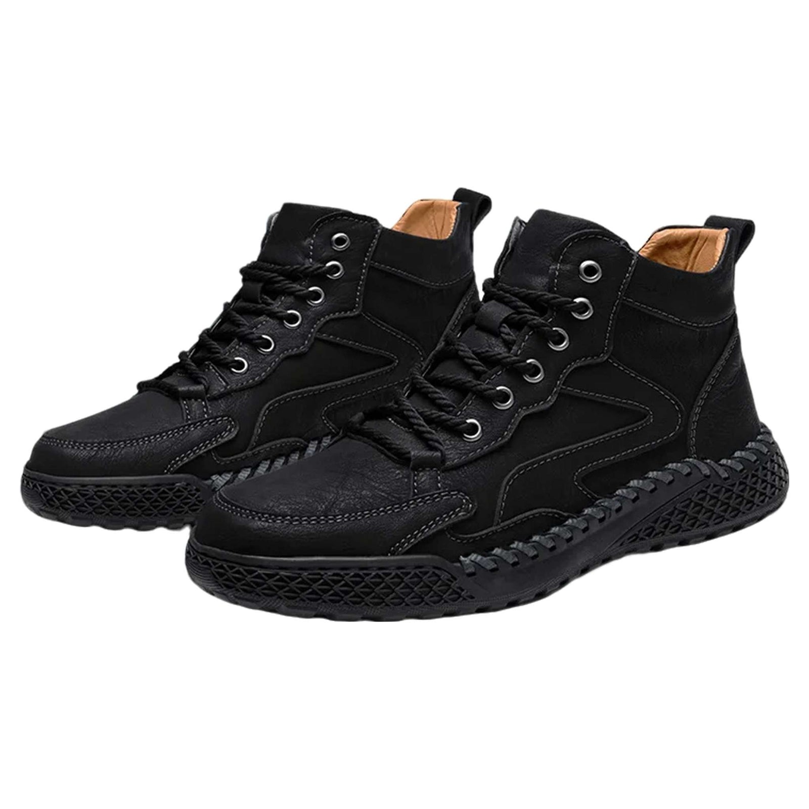 High-Top Winter Hiking Sneakers - Men's