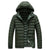 Men's Insulated Winter Parka with Detachable Hood