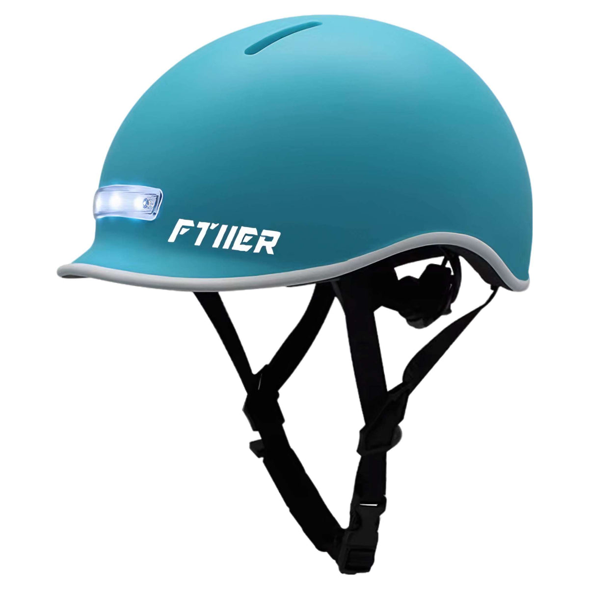 FTHER FT122 women's smart LED bike helmet