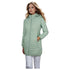 Women's Windproof UltraLight Puffer Coat with Detachable Hood