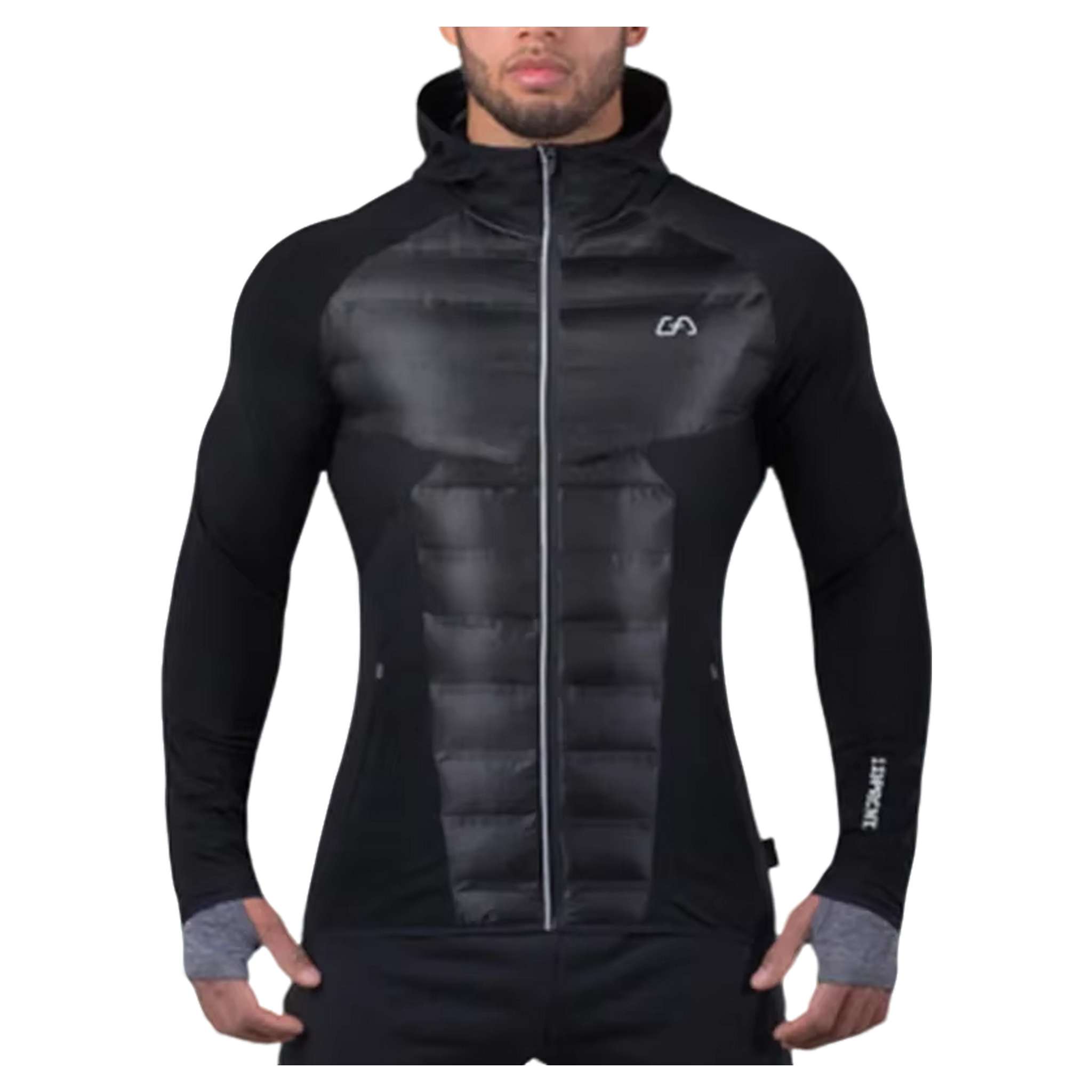 Alpex Men's Windproof Thermal Running Jacket