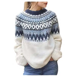 Women's Jacquard Knit Sweater