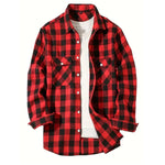 GridLock Flannel Shirt - Men's