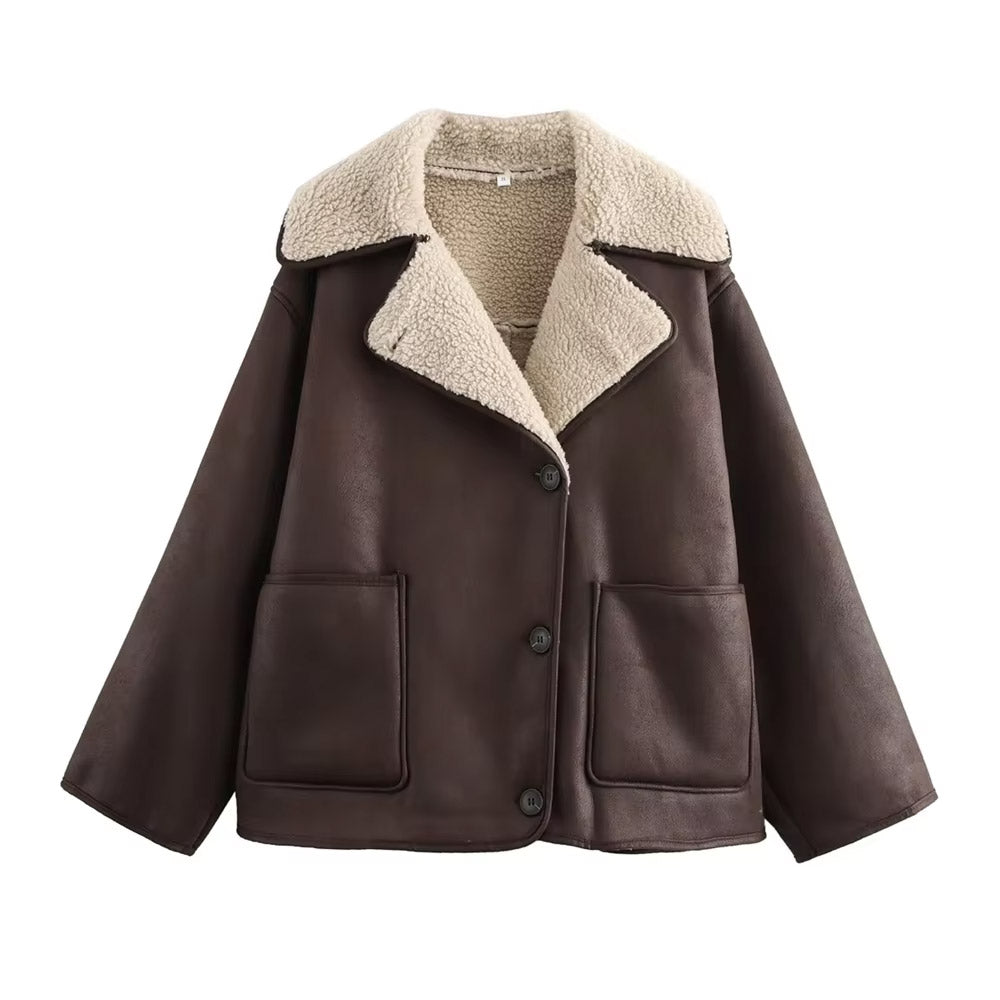 ShearCore Loose Collar Jacket