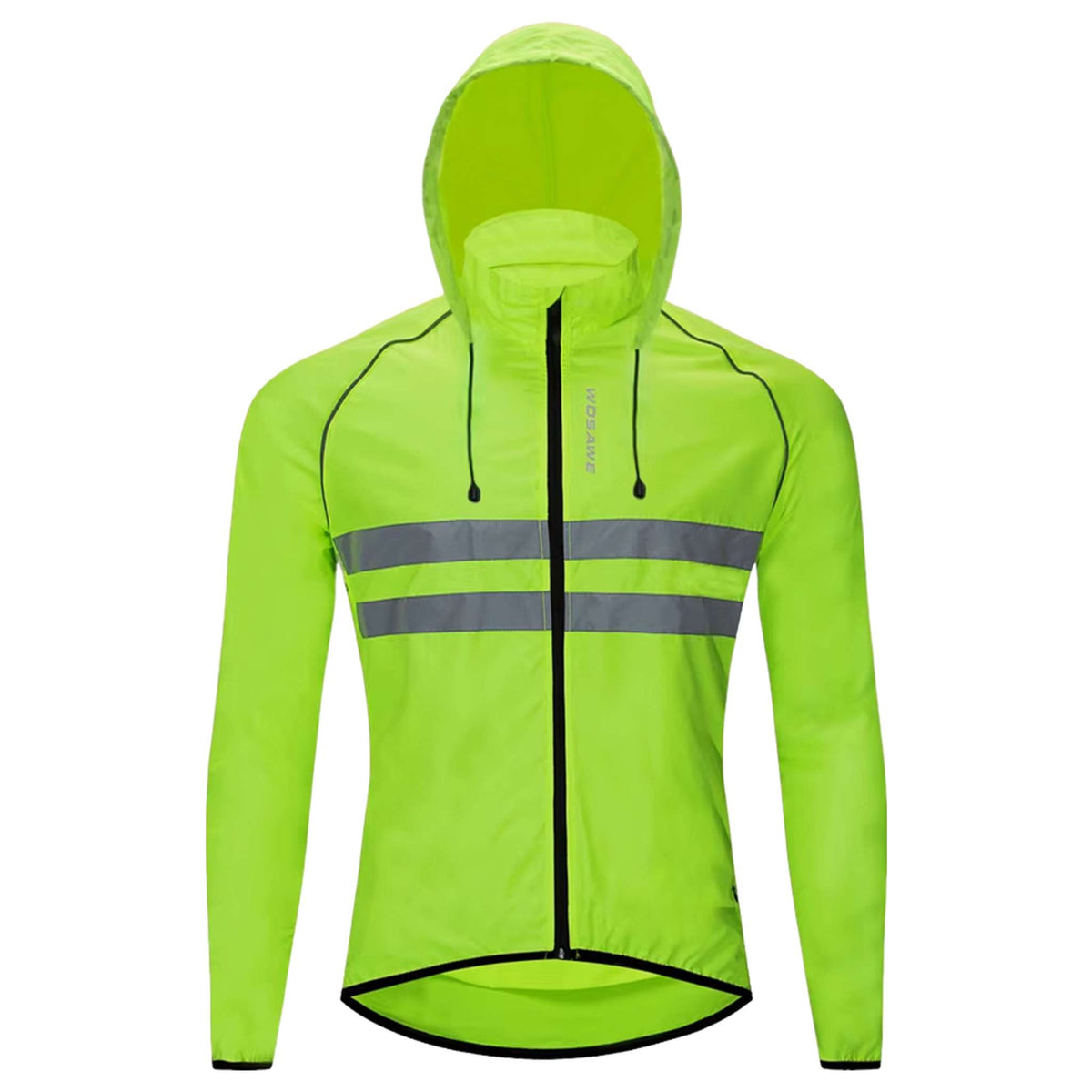 Wosawe ultralight reflective cycling jacket