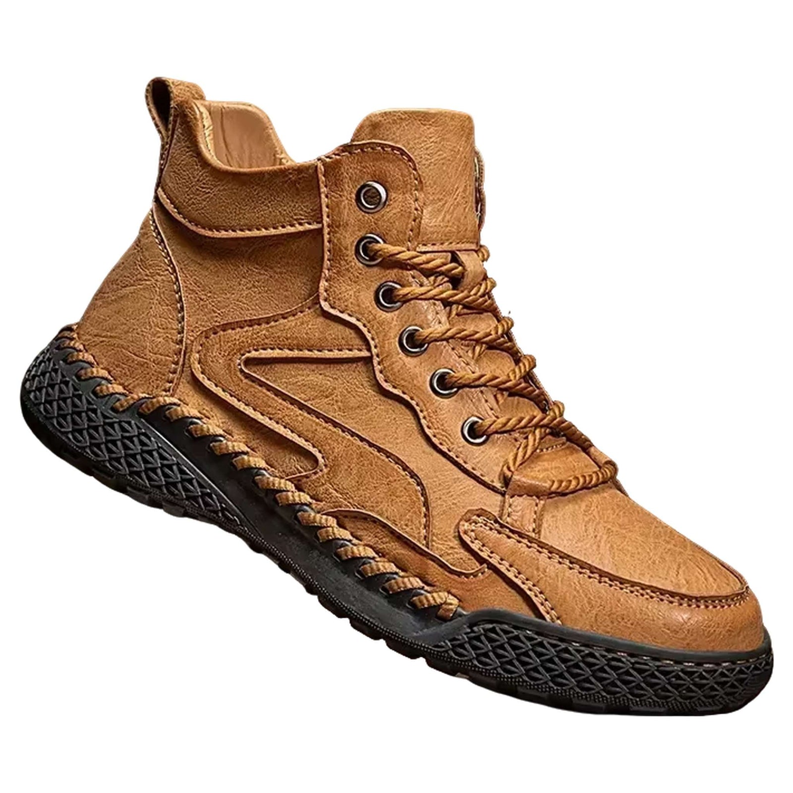 High-Top Winter Hiking Sneakers - Men's