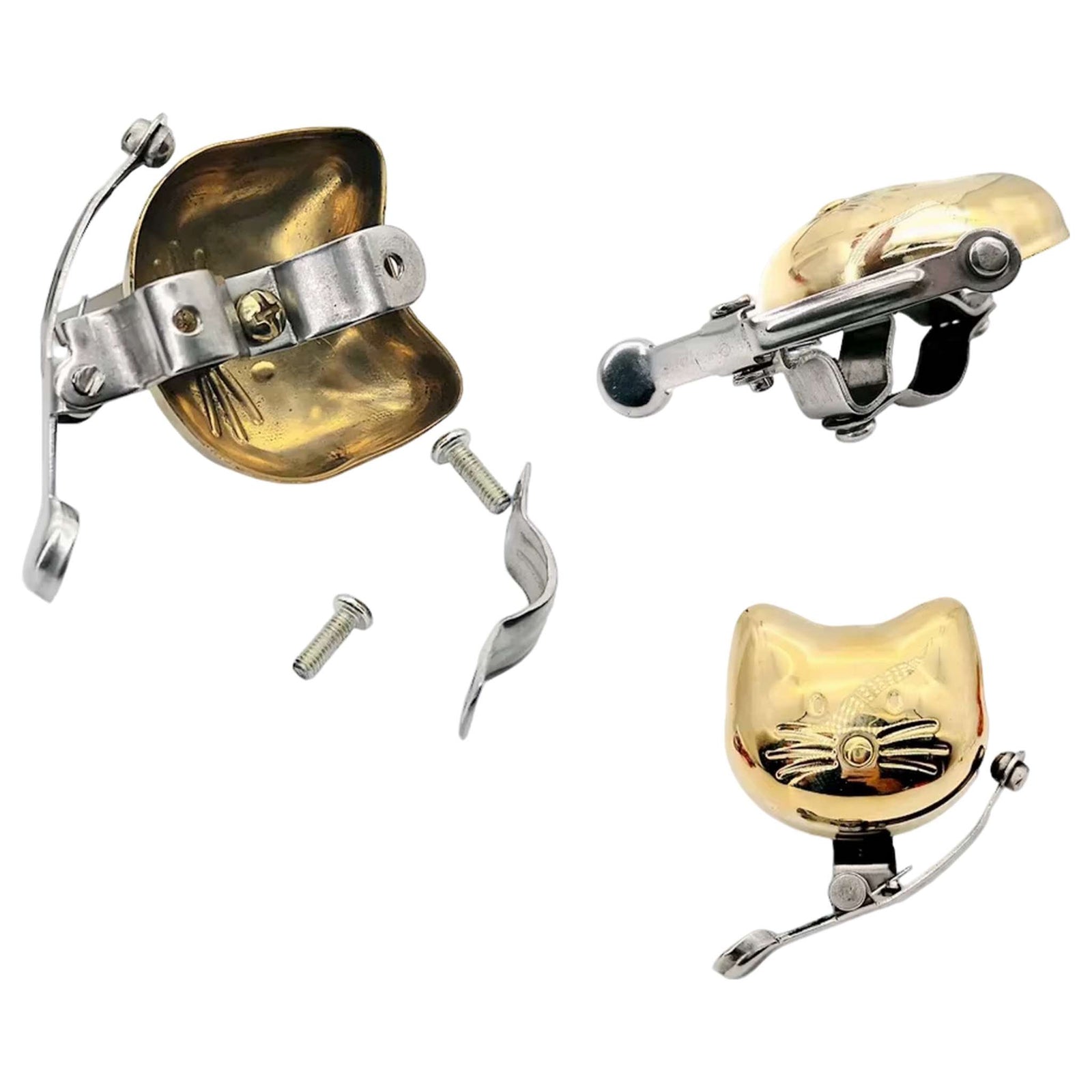Alpex Copper Cat Bicycle Bell