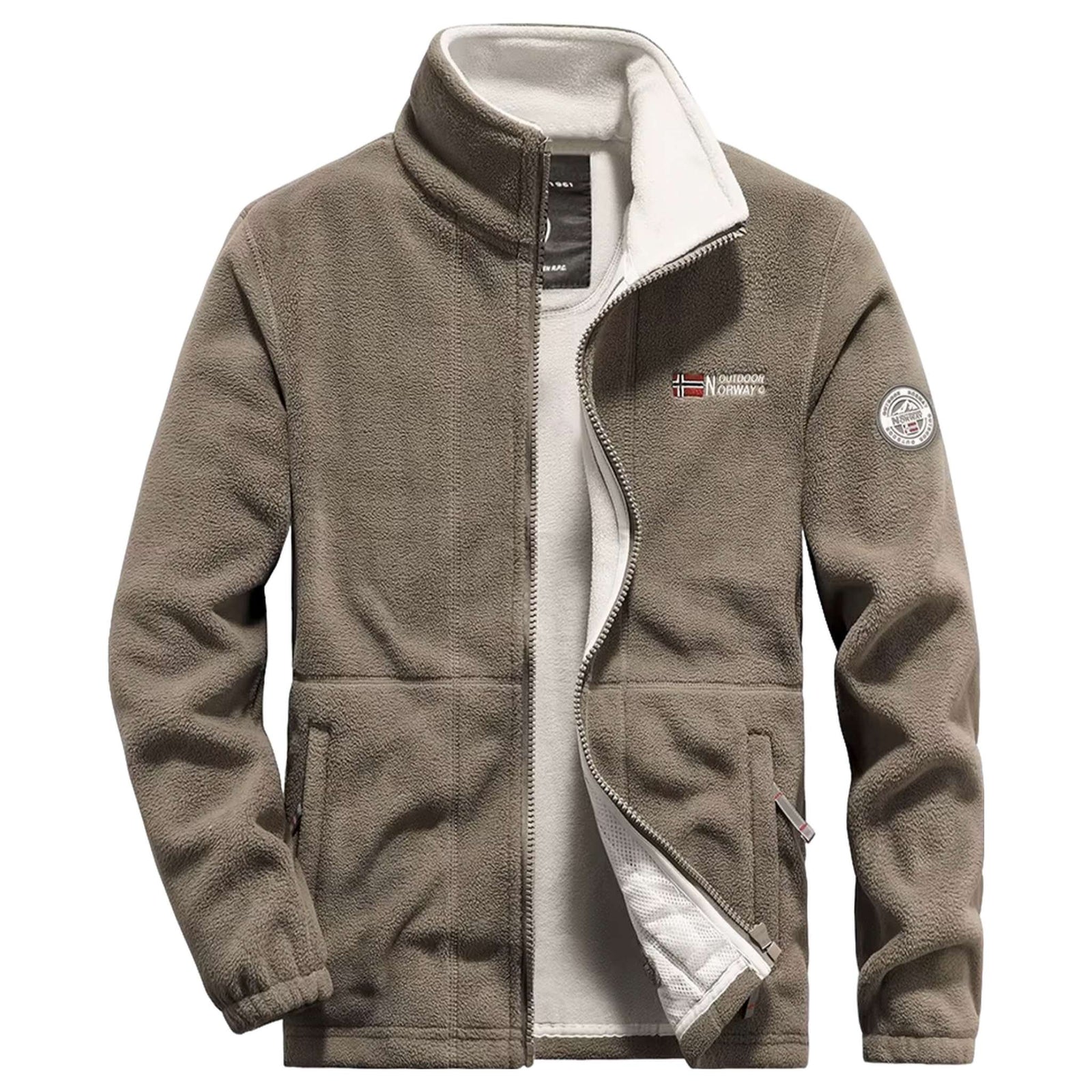 Alpex Men’s Full-Zip Polar Fleece Jacket - Men's