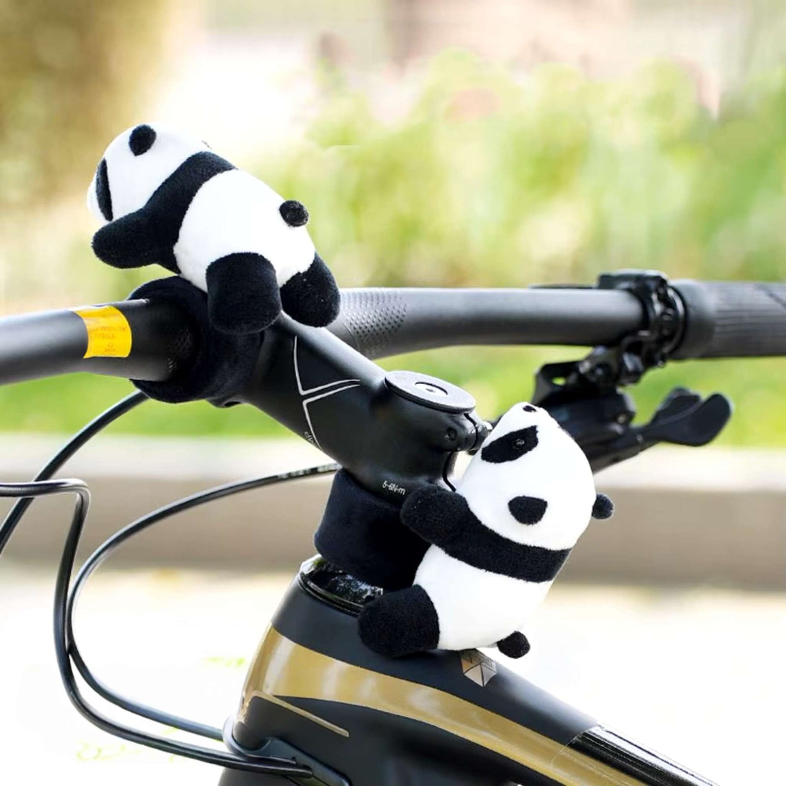 Panda Handlebar Plush Pendant