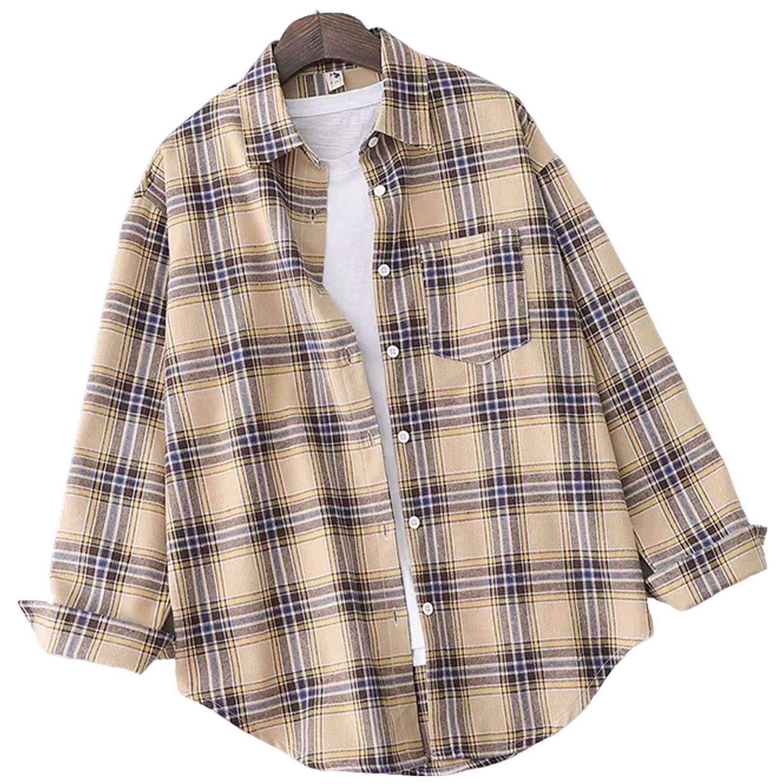 Flannel Plaid Shirt - Women's