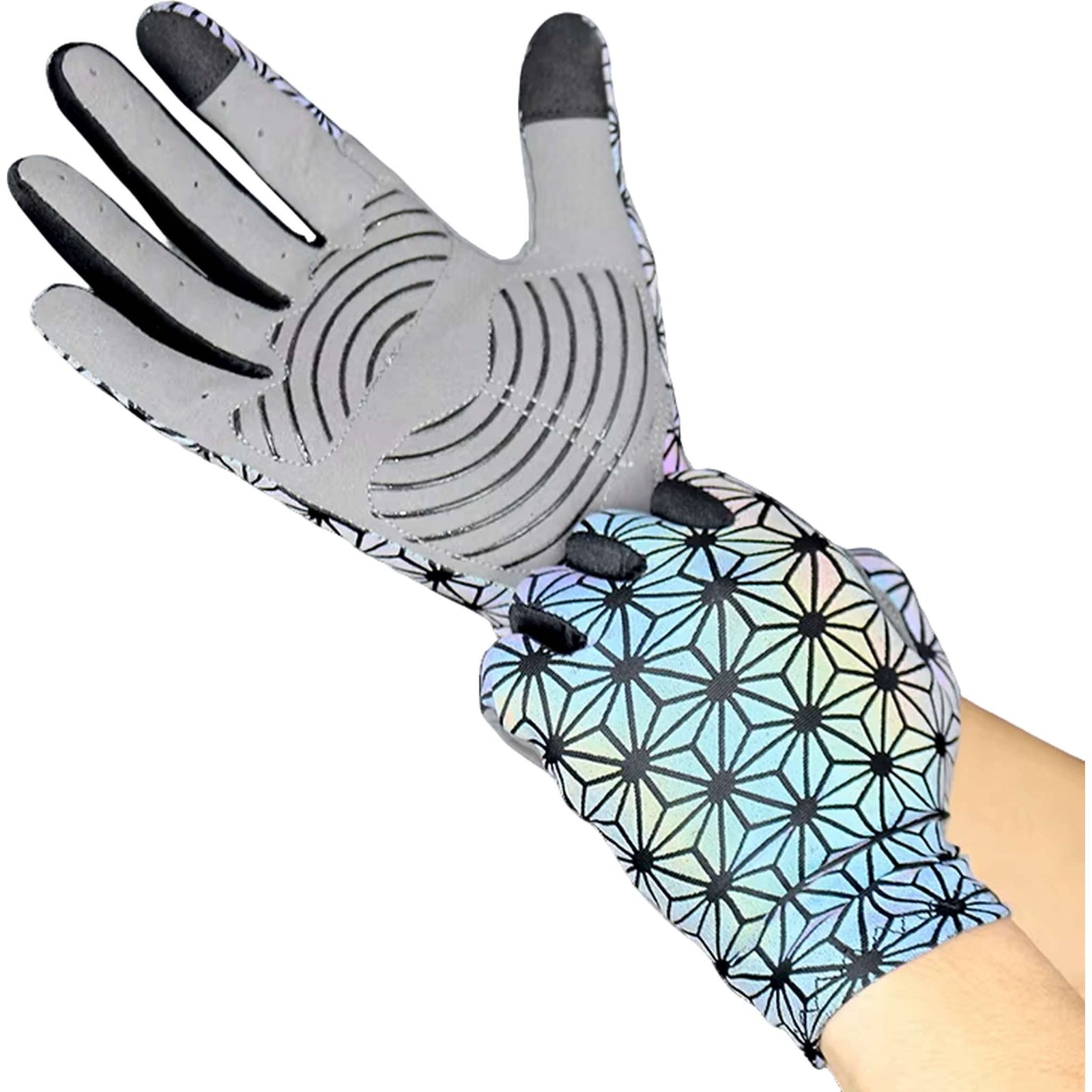 StormGrip Luminous Full-Finger Cycling Gloves