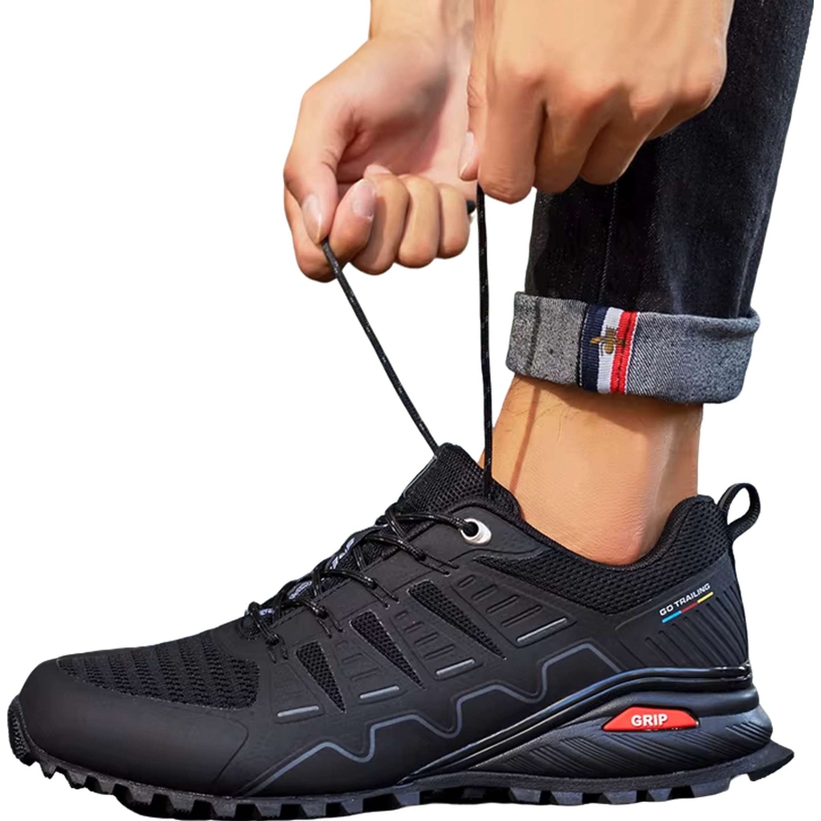 Alpex TrailMax Grip Running Shoes - Men's