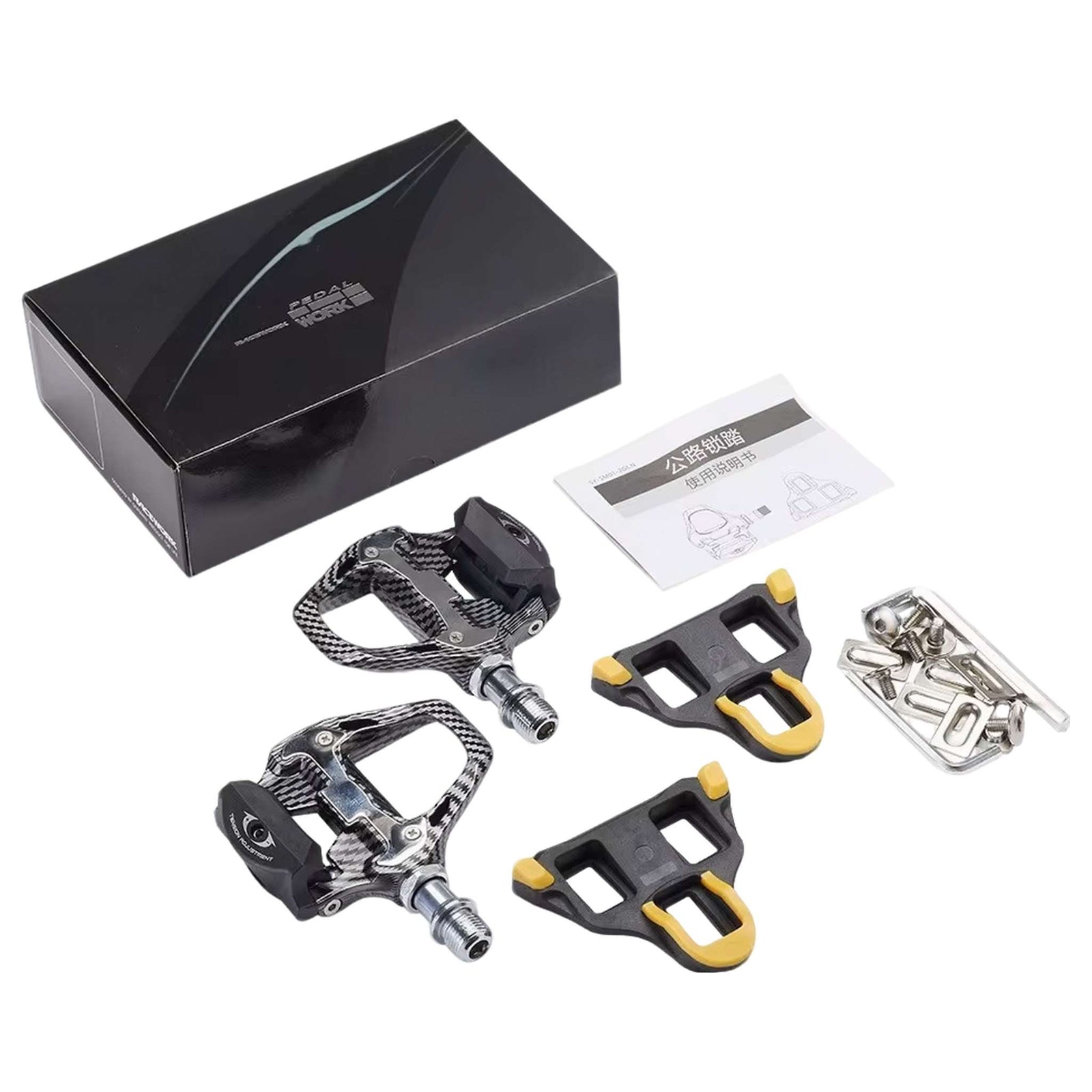 Racework Ace Carbon Road Bike Pedals