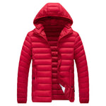 Men's Insulated Winter Parka with Detachable Hood