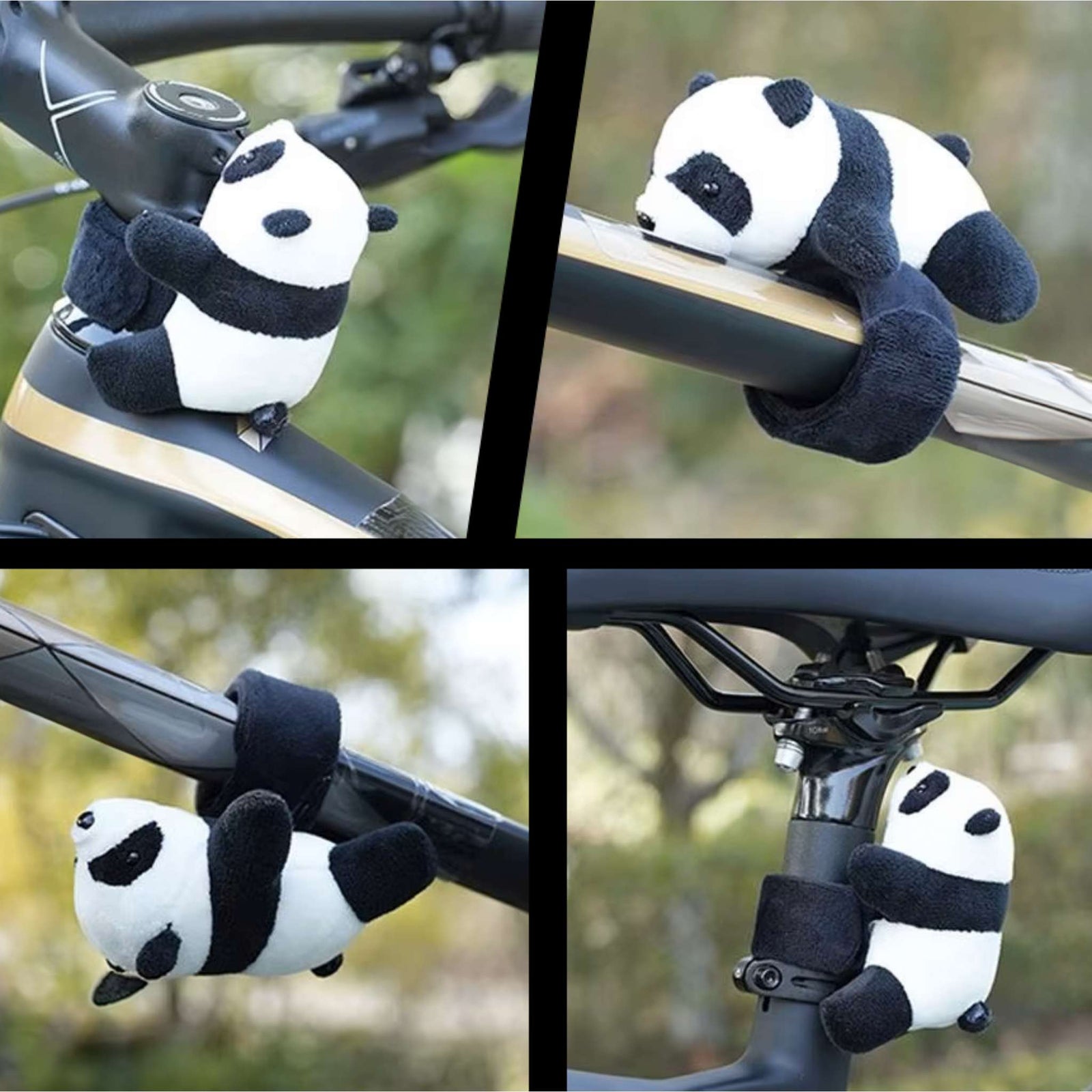 Panda Handlebar Plush Pendant