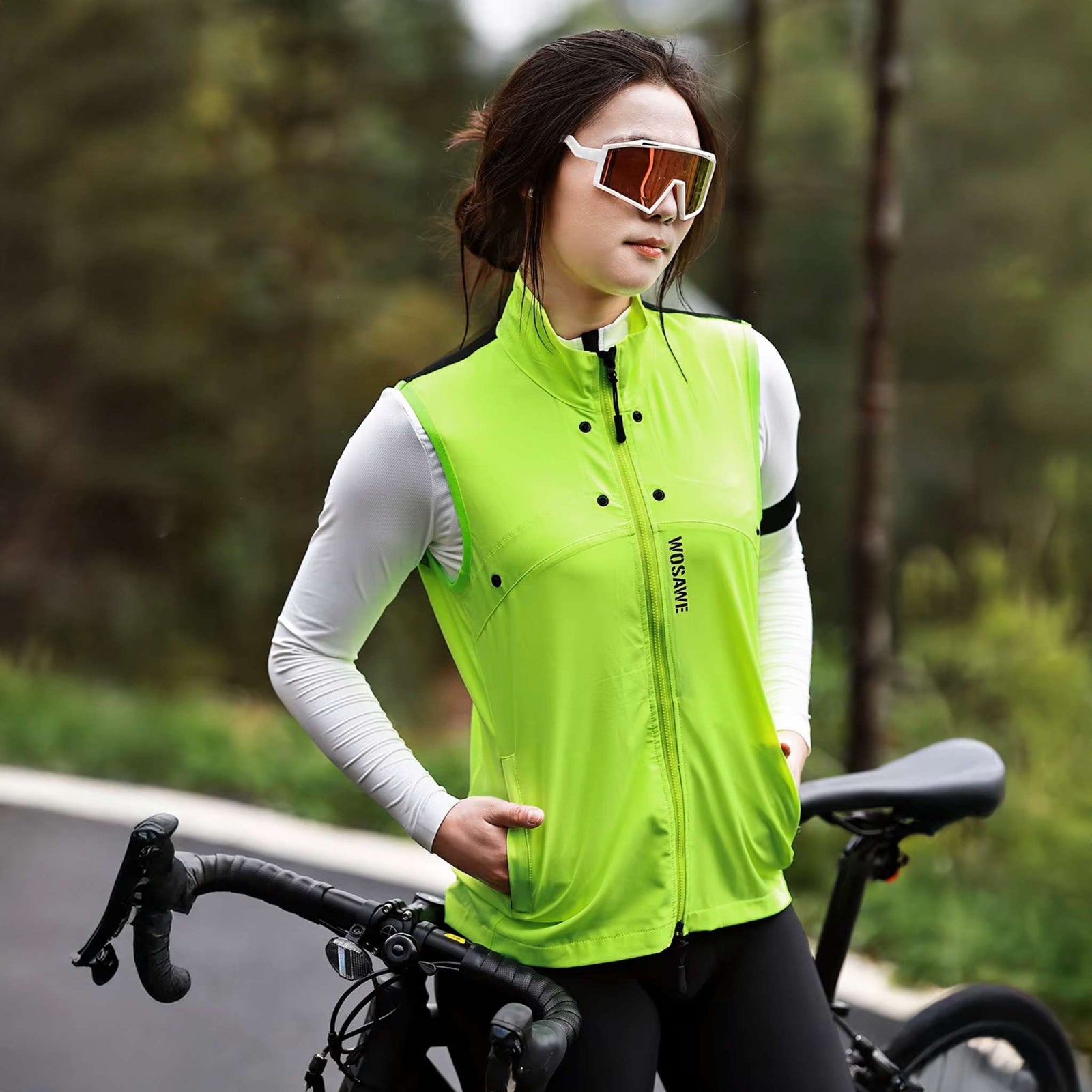 CycloneFlex Convertible Cycling Jacket