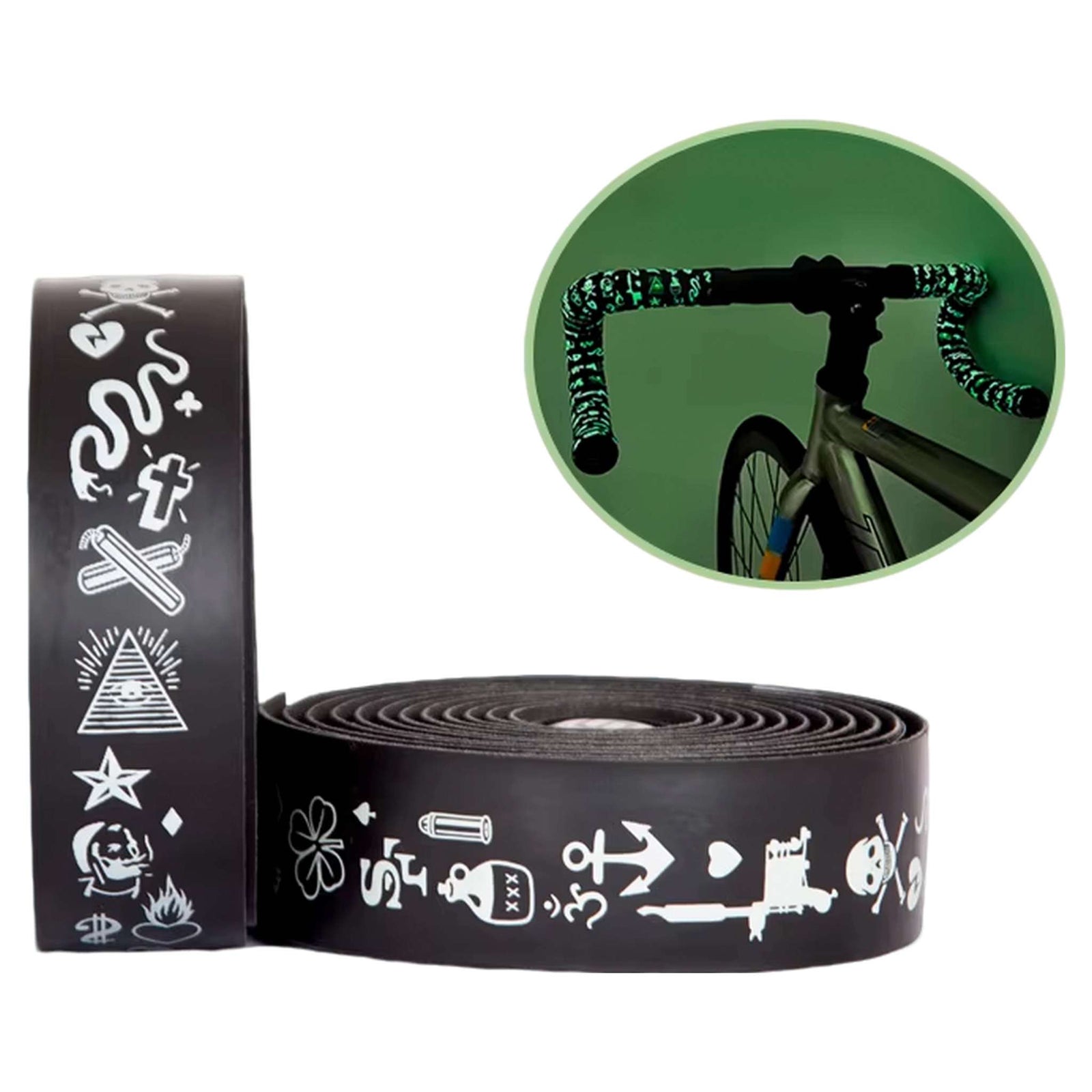 Shock-Absorbing Road Bike Handlebar Tape