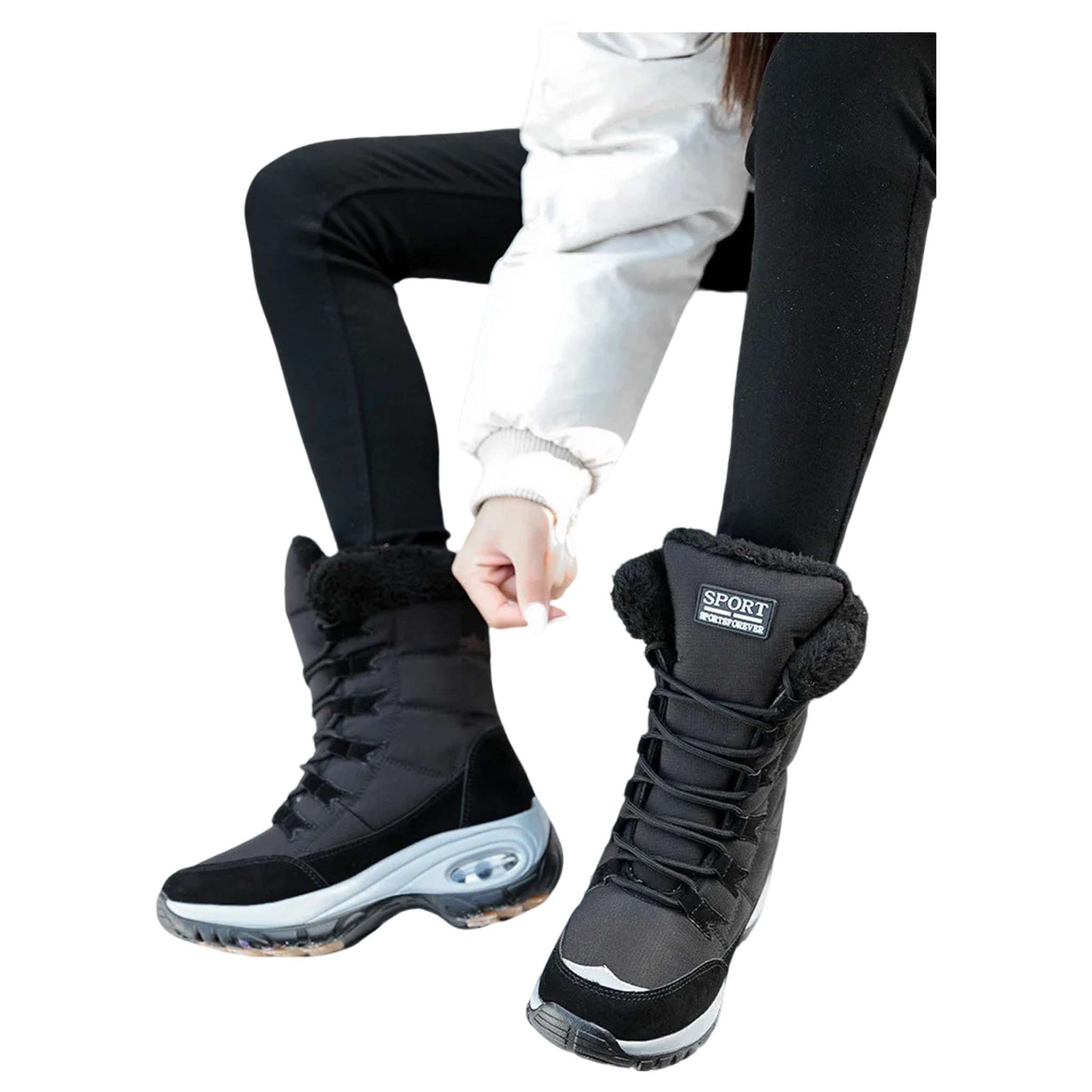 Waterproof Snow Boots - Women's