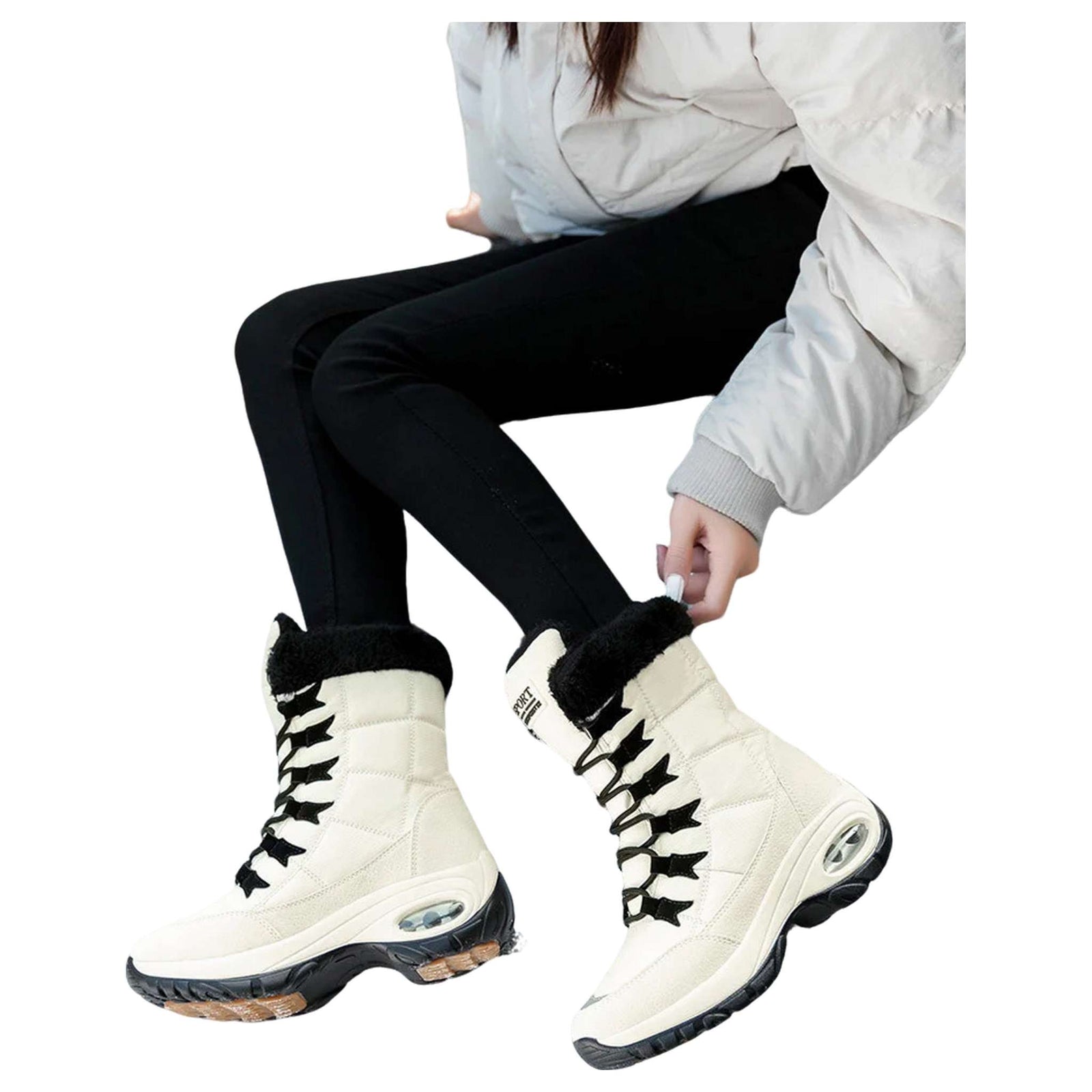 Waterproof Snow Boots - Women's