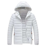 Men's Insulated Winter Parka with Detachable Hood