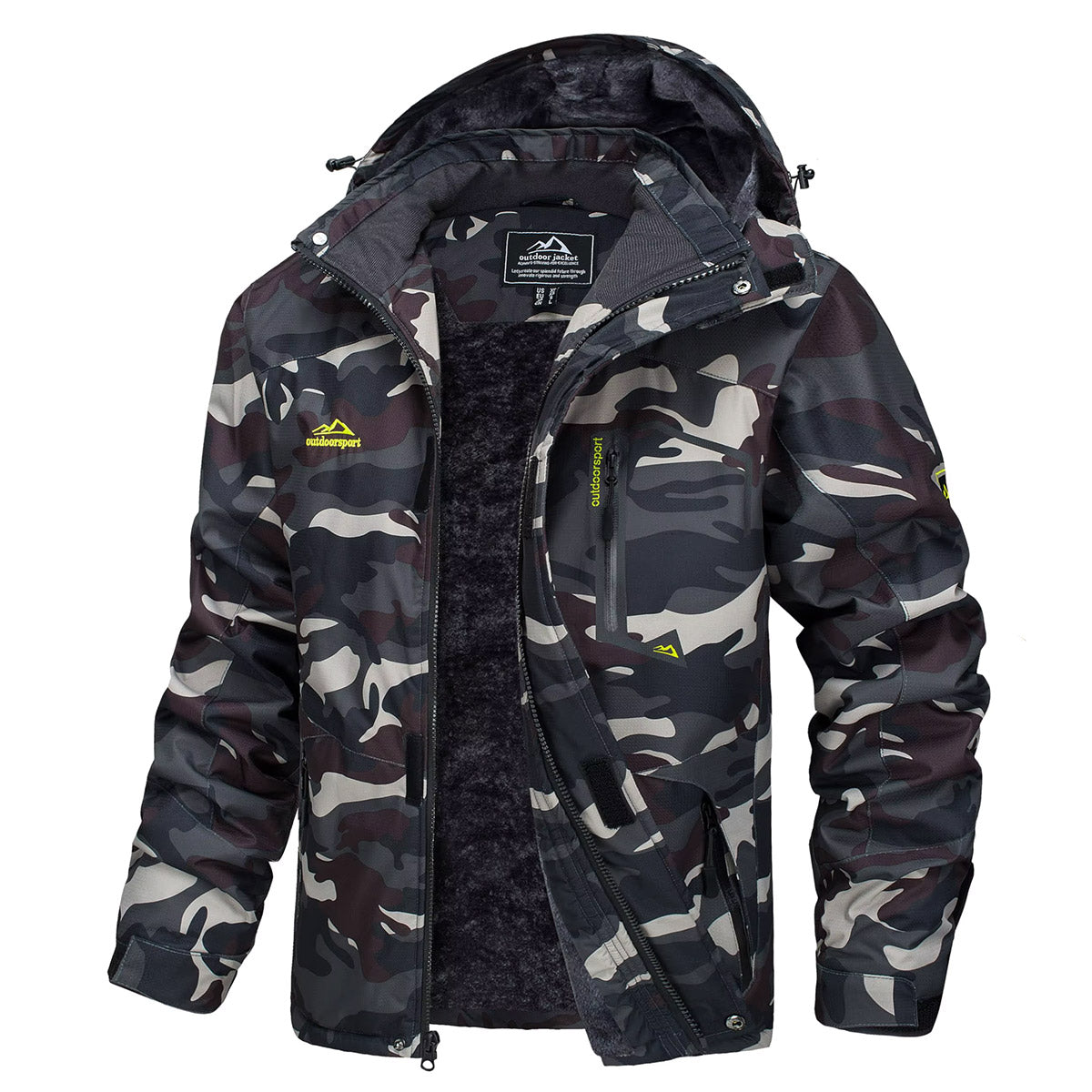 TacVasen Ridgefire men's 3L insulated ski jacket