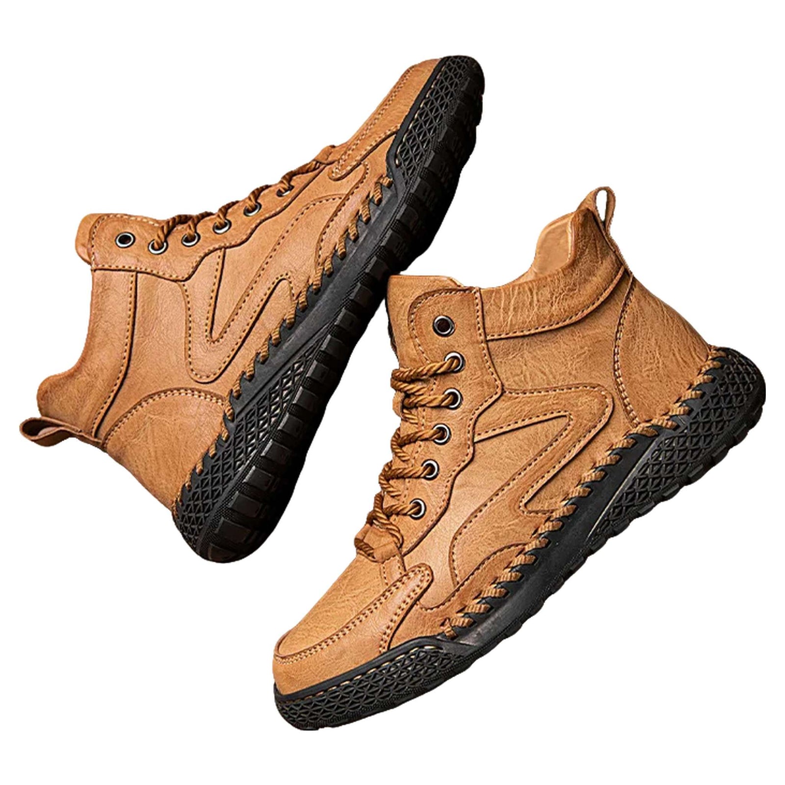 High-Top Winter Hiking Sneakers - Men's