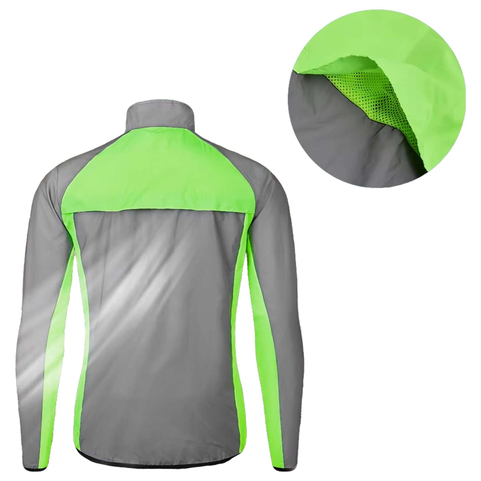 Full Reflective Cycling Jacket - Men's