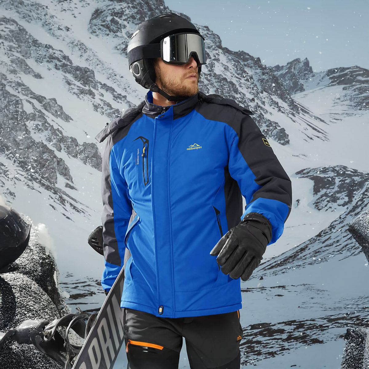 Rampforge 3-Layer Ski Shell Jacket – Men’s