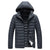 Men's Insulated Winter Parka with Detachable Hood