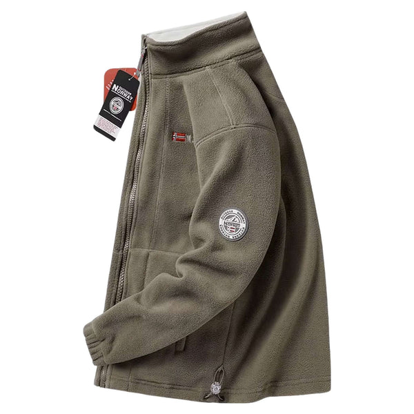 Outdoor Norway Stratus men's full-zip fleece jacket