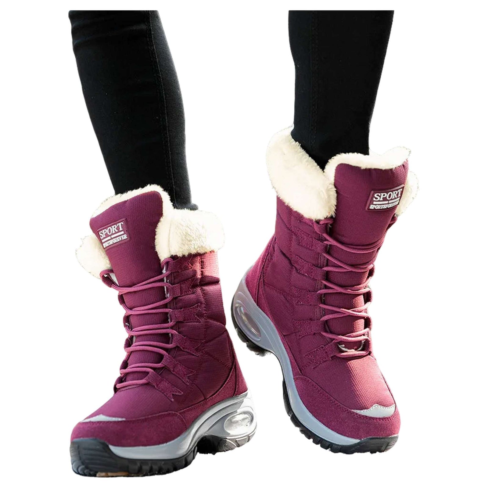 Waterproof Snow Boots - Women's