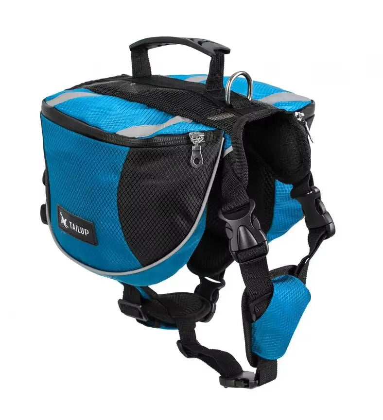 TrailPaw Polyester Dog Saddle Pack - All Breeds