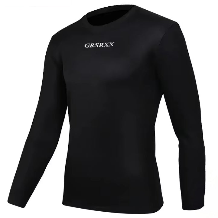 Heatlock Cycling Baselayer Top Fleece-Lined Poly-Spandex - Men's