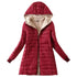 Cozy Autumn Winter Hooded Mid-length Jacket